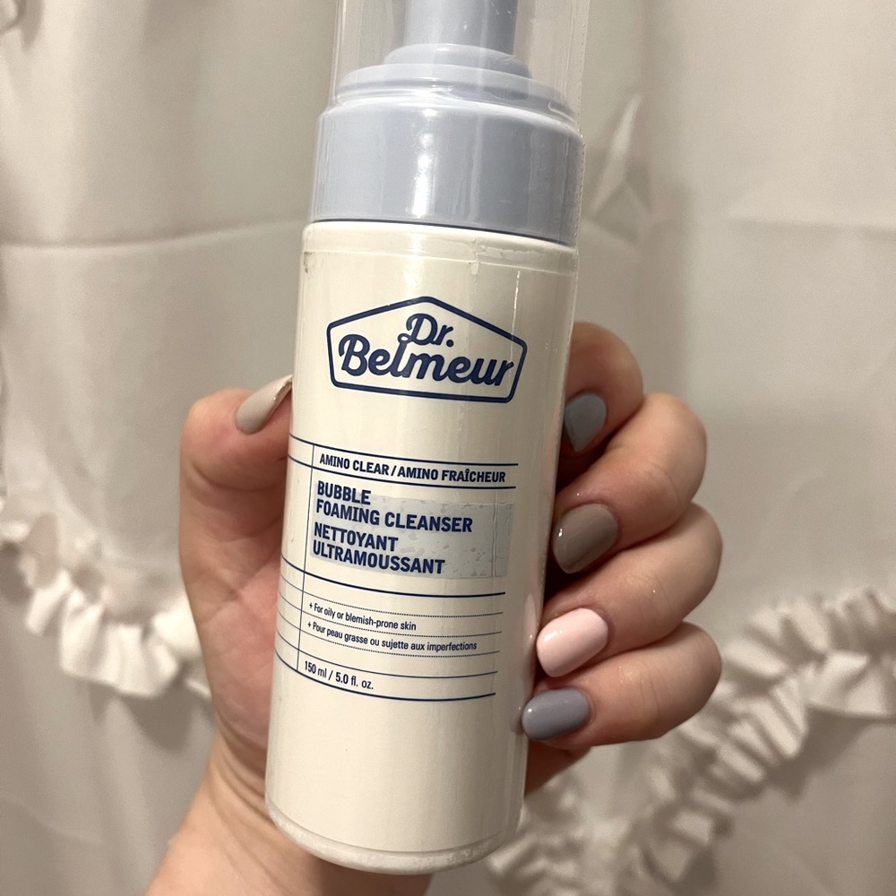 Dr Belmeur double foaming face wash